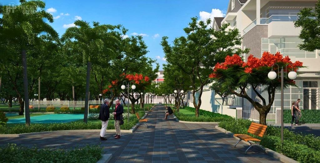 tiện ích nội khu hồ gươm xanh