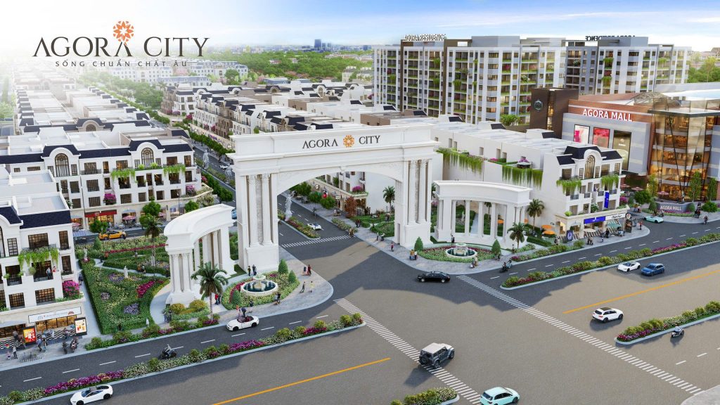 Cổng chào agora city