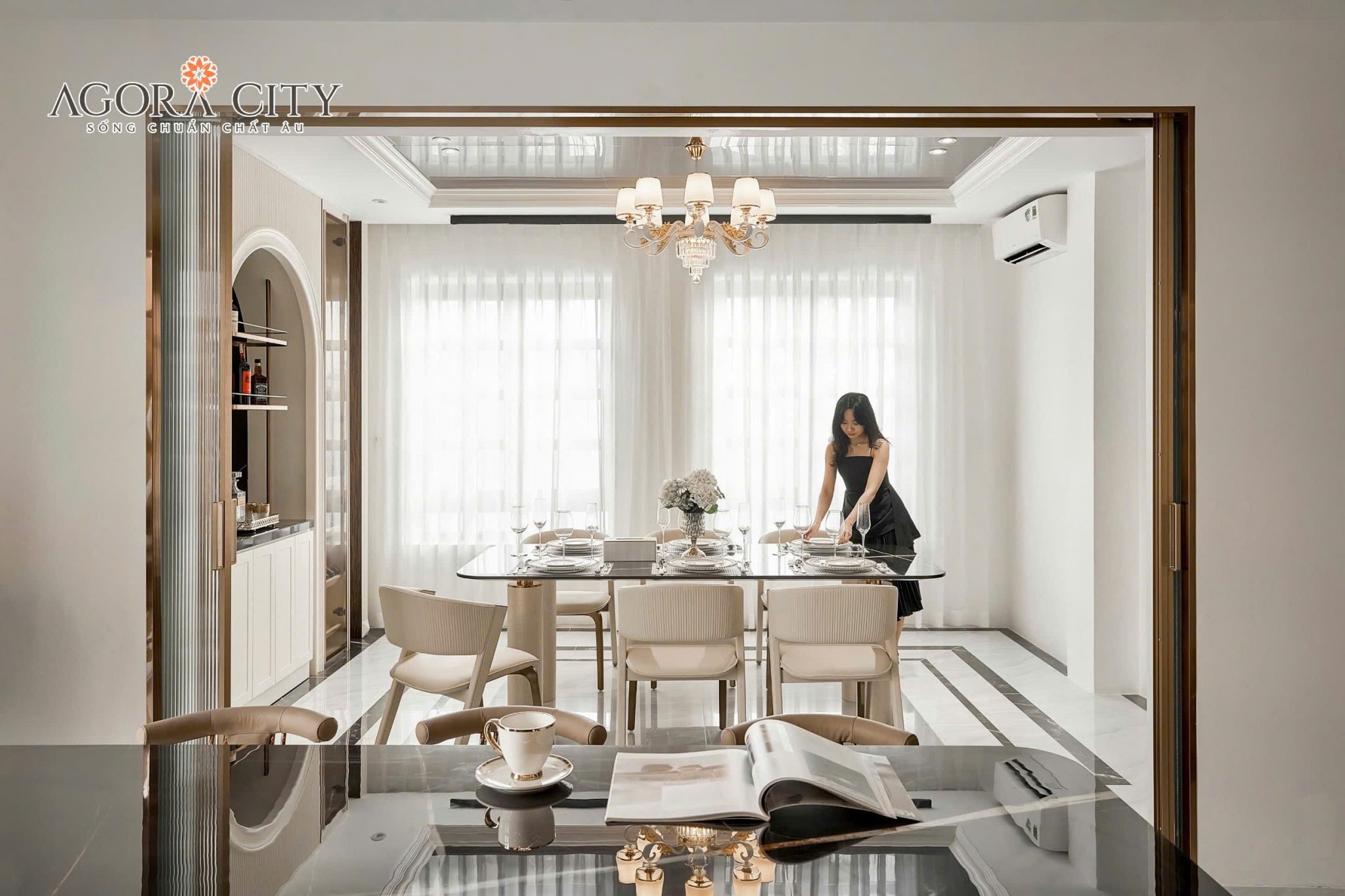 Nhà mẫu dự án agora city