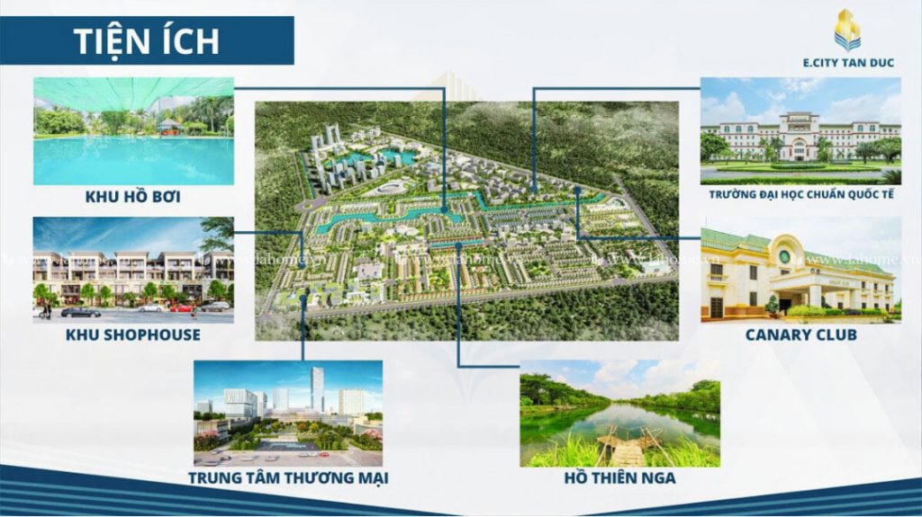 tiện ích ecity tân đức