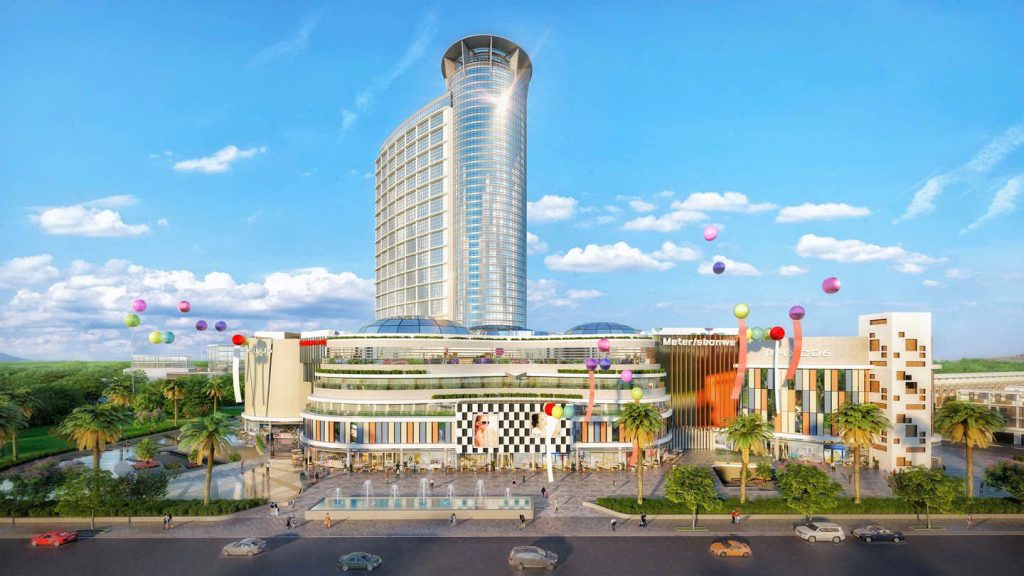 Trung tâm thương mại khu đô thị kiến tường central mall